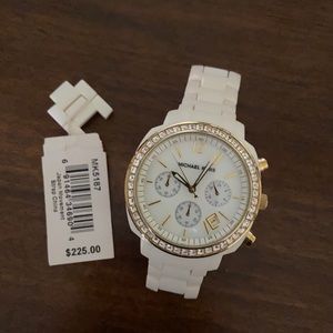 Michael Kors white watch
